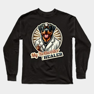 Doctor Rottweiler Long Sleeve T-Shirt